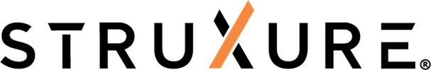 a orange and black logo